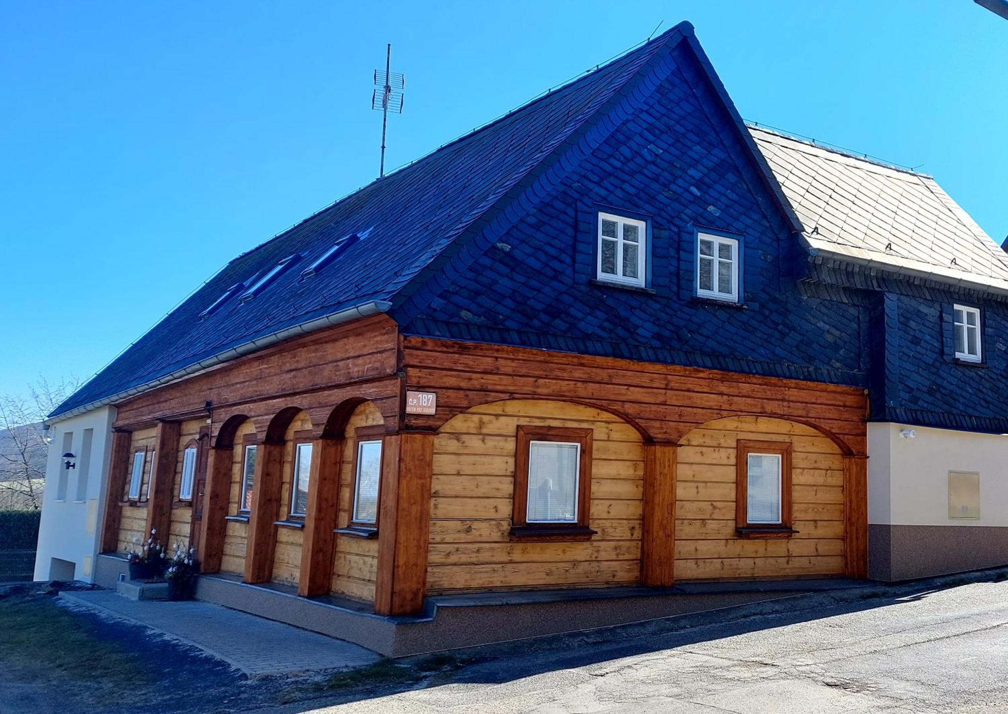 Penzion U Novotnych Jiřetín pod Jedlovou Exterior foto
